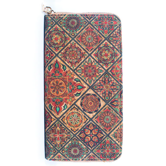 Kork Portemonnaie ,,Gelassen'' Groß