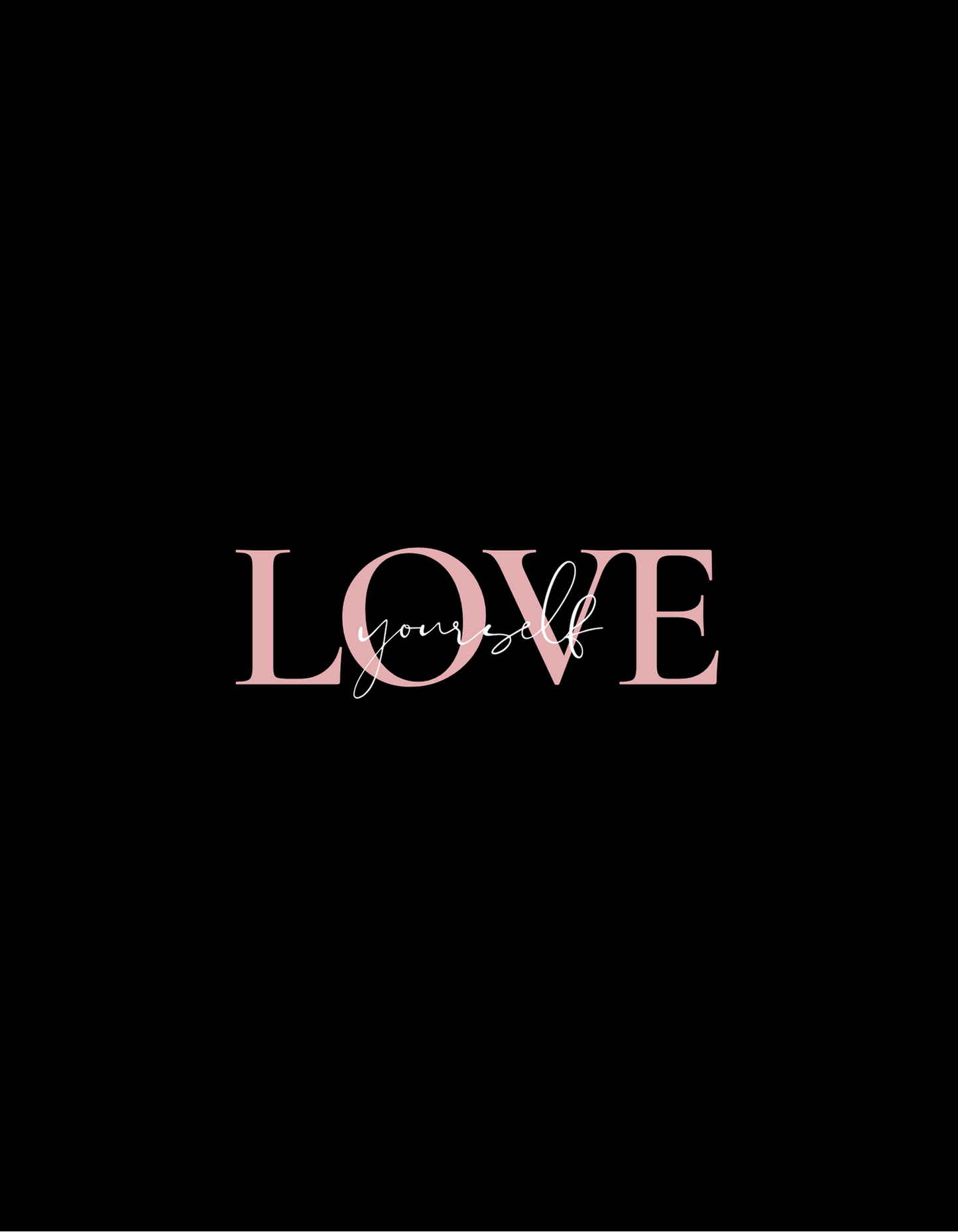 love yourself - Unisex Organic Hoodie
