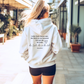 Liebe Seele hinter mir...  - Unisex Organic Hoodie