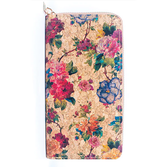 Kork Portemonnaie ,,Rose''