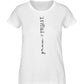 grow in trust  - Damen Premium Organic Shirt