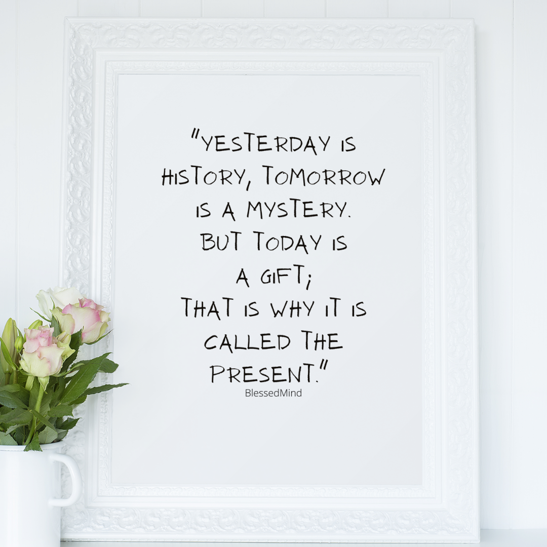 Yesterday is History   - DIN A3 Poster (hochformat)
