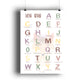 ABC Affirmationen - Poster DIN A3 (hochformat)