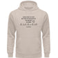 Liebe Seele vor mir...  - Unisex Organic Hoodie