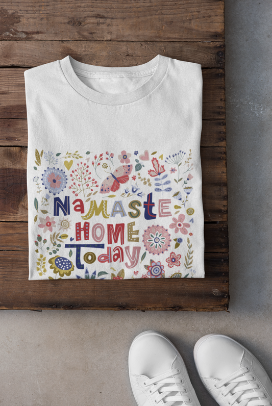 Namaste home today  - Damen Premium Organic Shirt