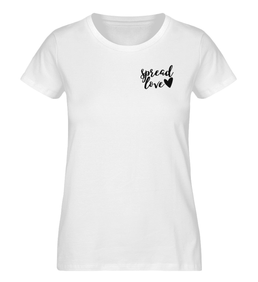 Spread love   - Damen Premium Organic Shirt
