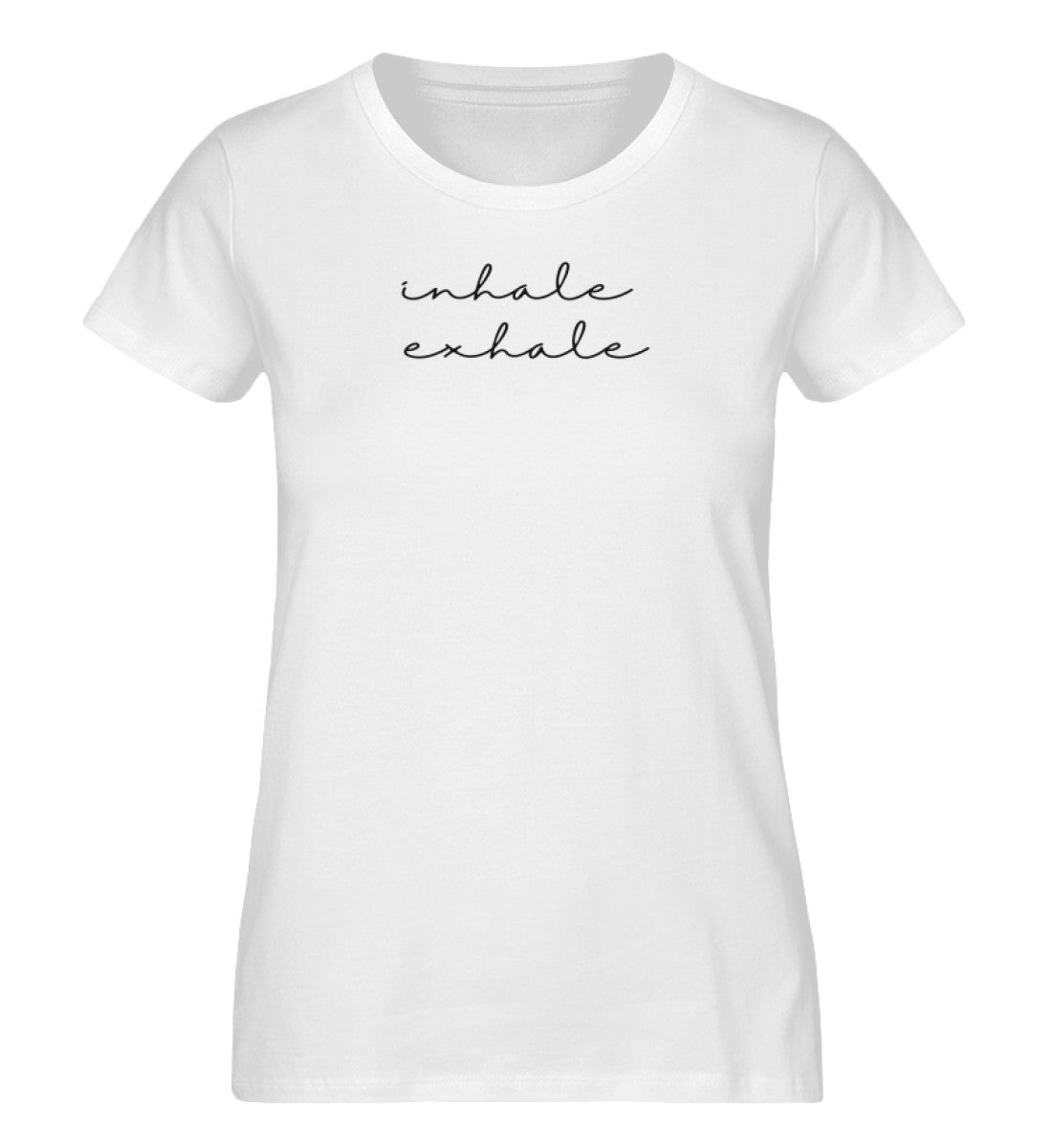 Inhale Exhale.  - Damen Premium Organic Shirt