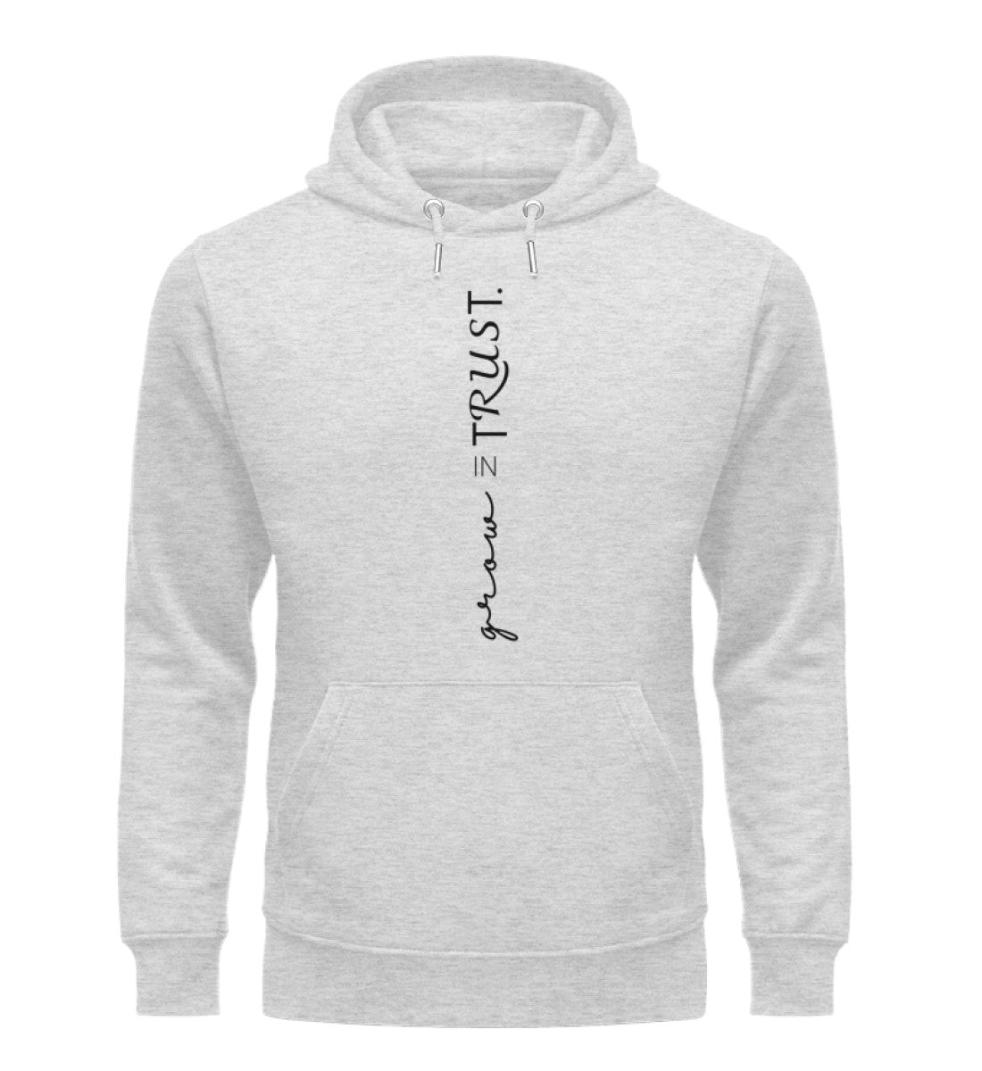 grow in trust  - Unisex Organic Hoodie